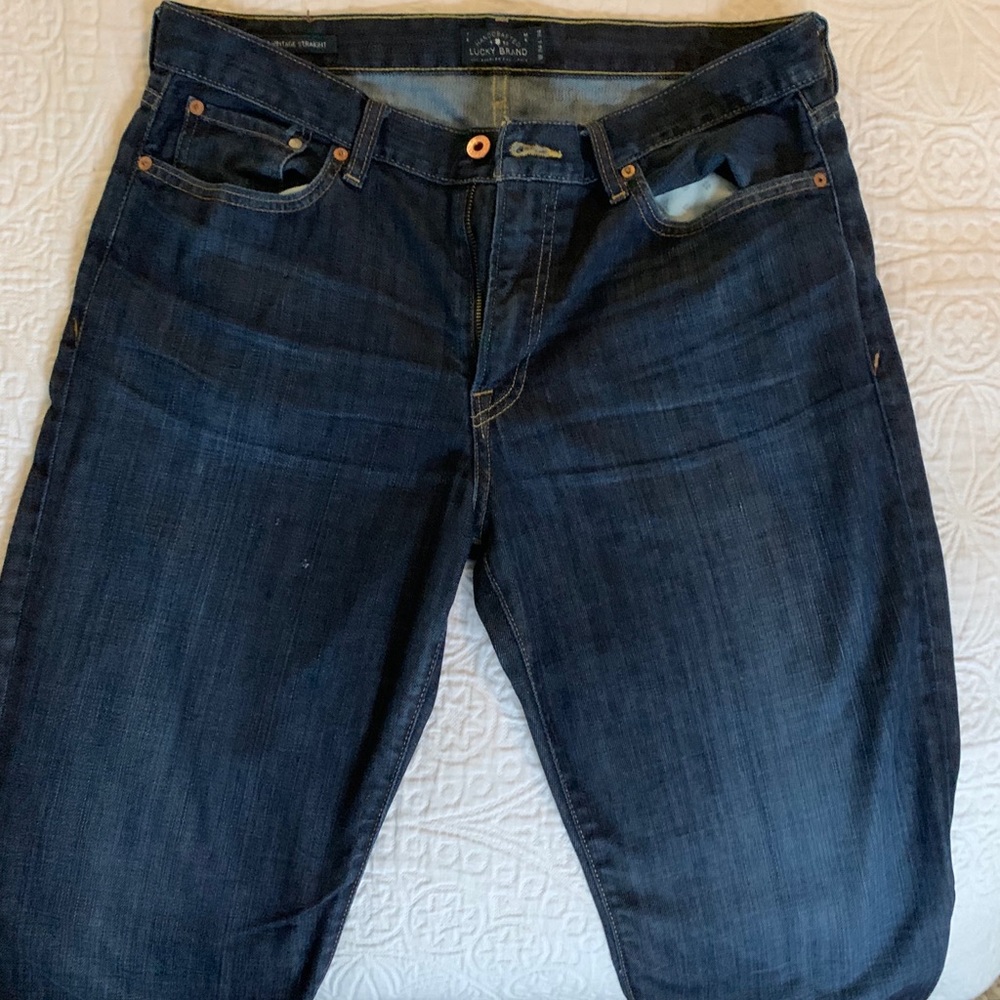 Lucky straight 34x34 jeans